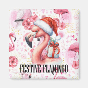 Flamingo Jultemat Magnet