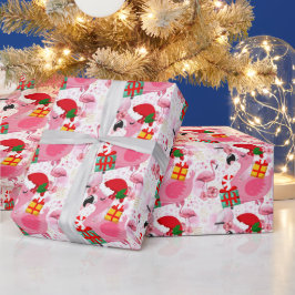 Flamingo Jultemat Presentpapper