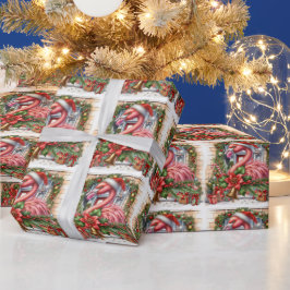 Flamingo Jultemat Presentpapper