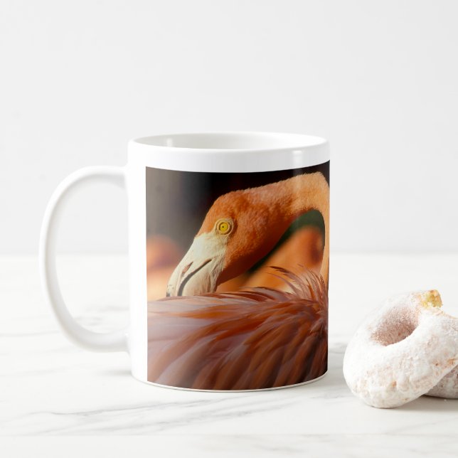 Flamingo Kaffemugg (Med munk)