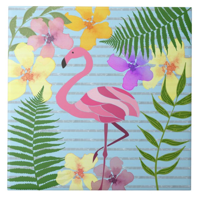 Flamingo Kakelplatta (Framsidan)
