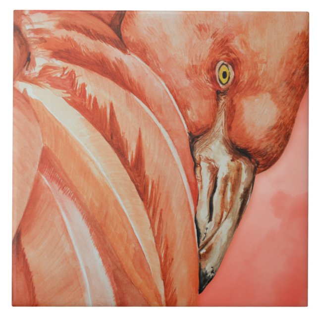 Flamingo Kakelplatta (Framsidan)