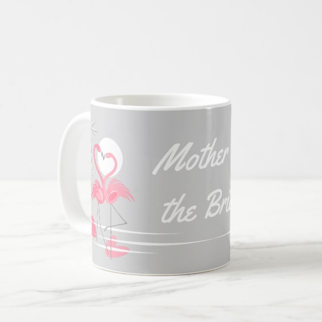 Flamingo Kärlek Budens mamma mugg (Framsida vänster)