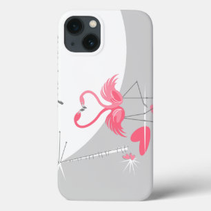 Flamingo Kärlek Large Måne Namn iPad-affären