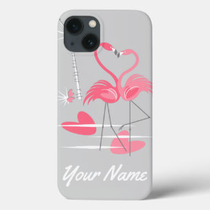 Flamingo Kärlek Namn IPad Mini fodral