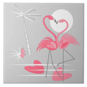 Flamingo Kärlek tile Kakelplatta