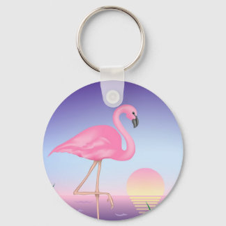 Flamingo Keychain Nyckelring