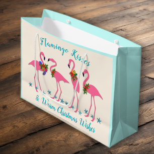 Flamingo Kisses Warm Önskemål Gift Bag