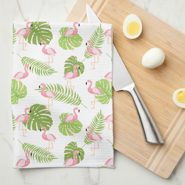 Flamingo Kitchen Towels Kökshandduk (Vikt i Fjärdedel)