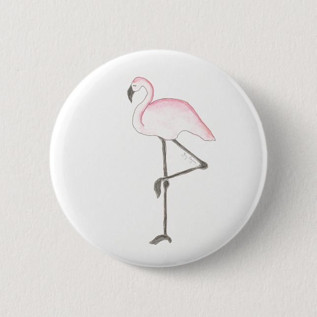 Flamingo-knapp Knapp (Framsida)