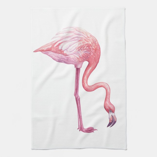 Flamingo Kökshandduk (Vertikal)