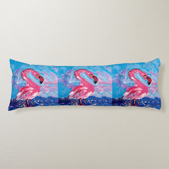 Flamingo Kroppskudde (Framsidan)
