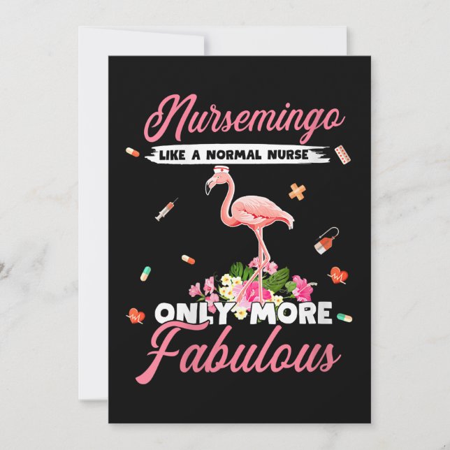Flamingo | KVINNOR Nursemingo like Normal Nurse Spara Datumet (Framsida)