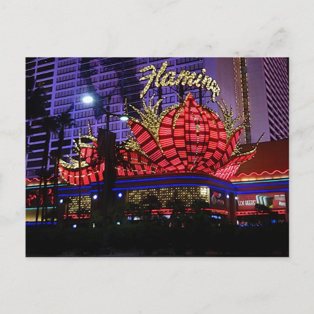 Flamingo Las Vegas Hotel #1-vykort Vykort (Framsida)