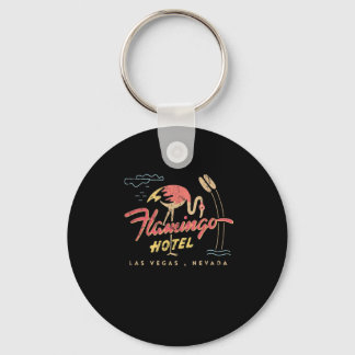 Flamingo Las Vegas Hotel Casino Retro Vintage Nyckelring