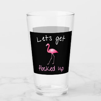 Flamingo - låser dig uppåt glaskopp
