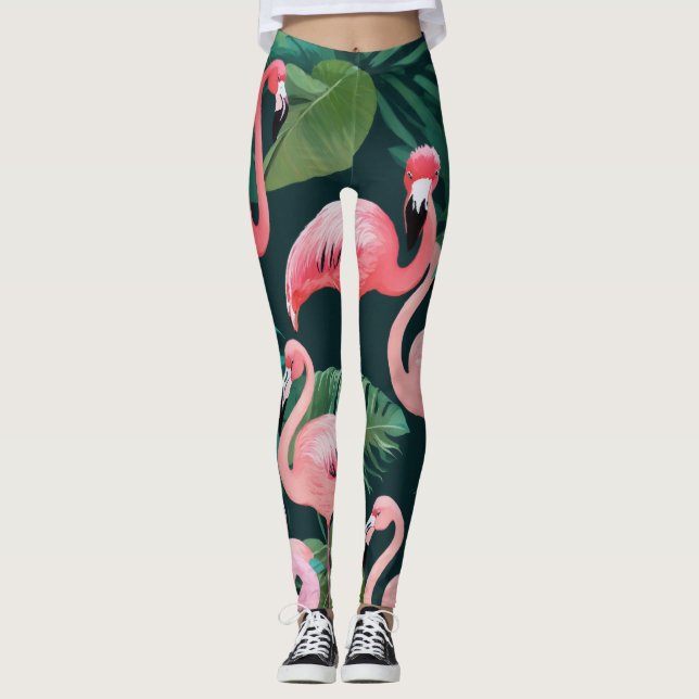 flamingo leggy leggings (Framsida)