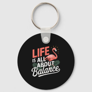 Flamingo Life handlar bara om balansen NK Flamingo Nyckelring