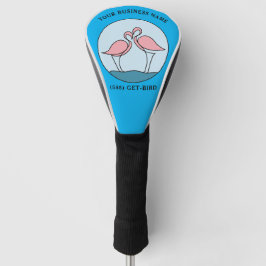 Flamingo Logotyp Art-foto för affärsomgång