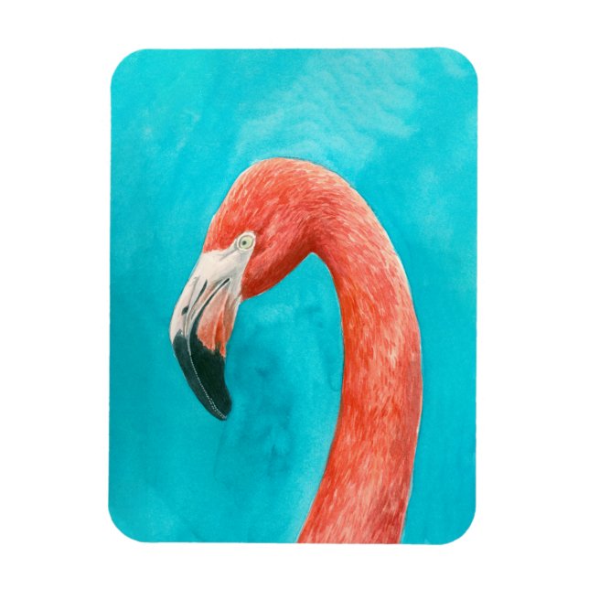 Flamingo Magnet (Vertikal)