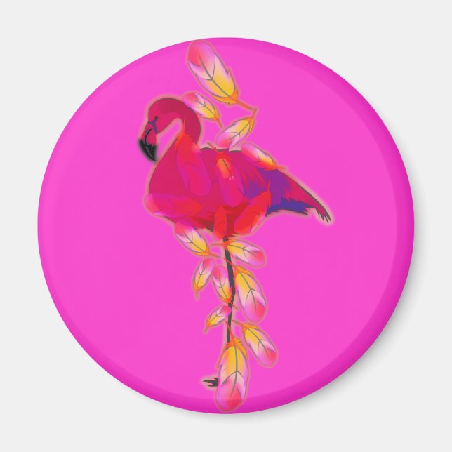 Flamingo Magnet (Framsidan)