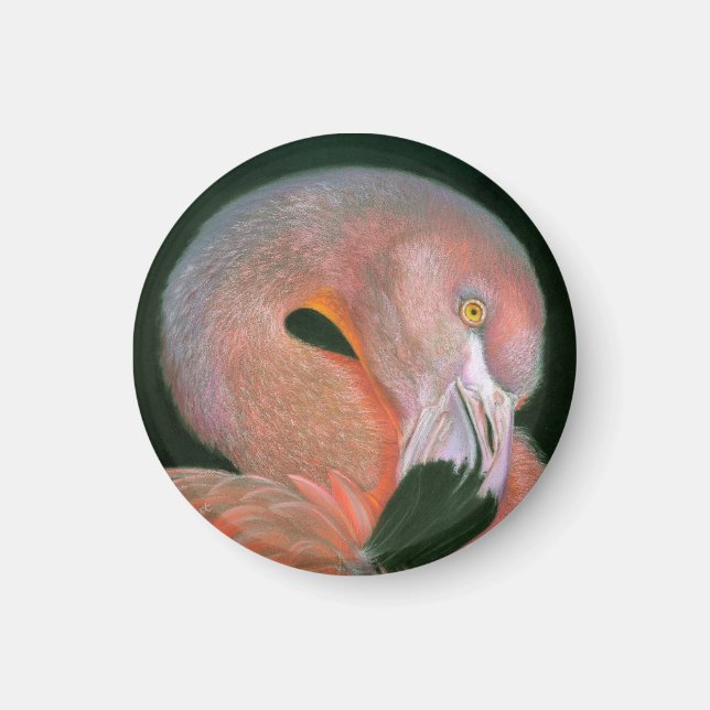 Flamingo  magnet (Framsidan)