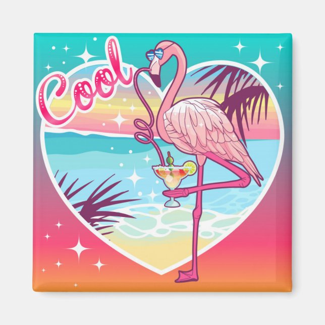 Flamingo Magnet (Framsidan)