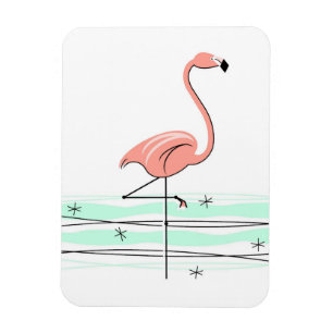 Flamingo magnet är flexibelt