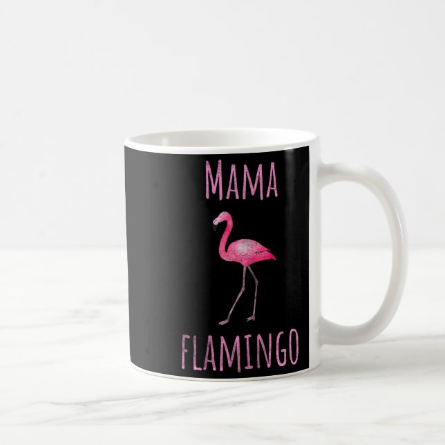Flamingo mamma tropisk fågel sommar djur zoo kaffemugg (Höger)