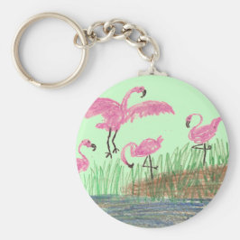 Flamingo Mash Nyckelring