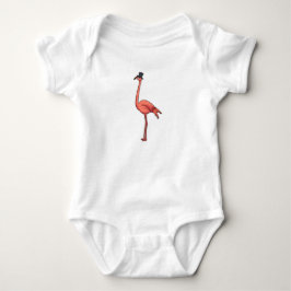 Flamingo med hatt t shirt