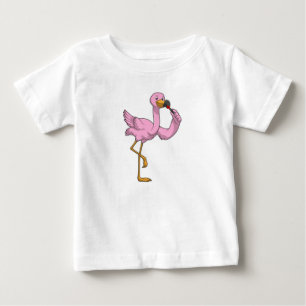 Flamingo med Lipstick T Shirt