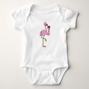Flamingo med Muffin T Shirt