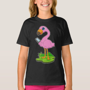Flamingo Mobile T Shirt
