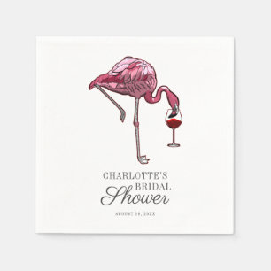 Flamingo Möhippa Papper Pappersservett