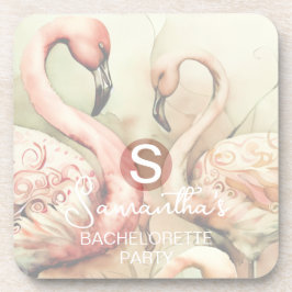 Flamingo Monogram Underlägg