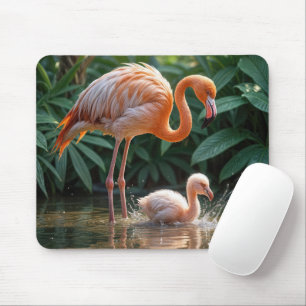 Flamingo Mor med Chick Musmatta