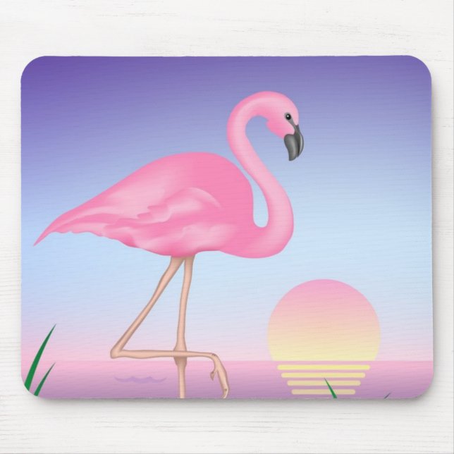 Flamingo Mousepad Musmatta (Framsidan)