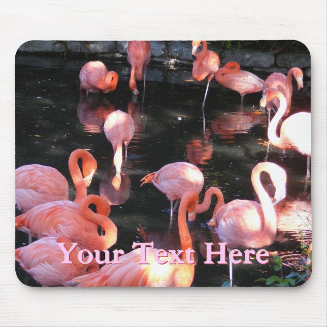 Flamingo Mousepad Musmatta (Framsidan)