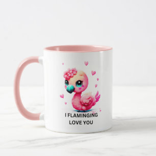 Flamingo Mugg, Gift for Flamingo Älskare, Mugg