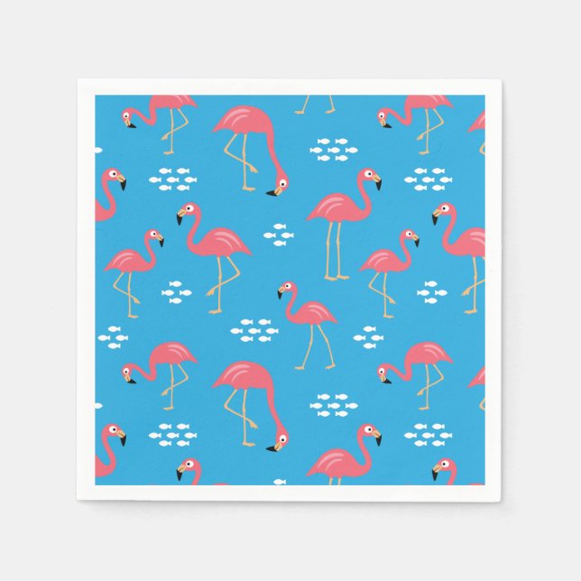 Flamingo Napkins Pappersservett (Framsidan)