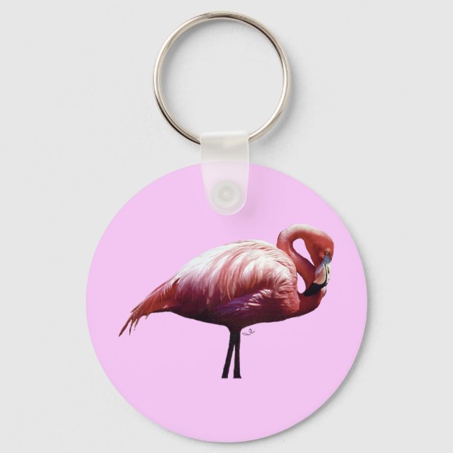 Flamingo Nyckelring (Framsida)