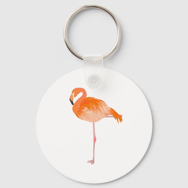 flamingo nyckelring (Framsida)