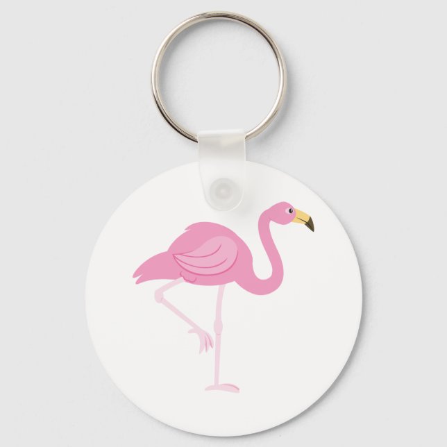 Flamingo Nyckelring (Framsida)