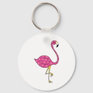 flamingo nyckelring