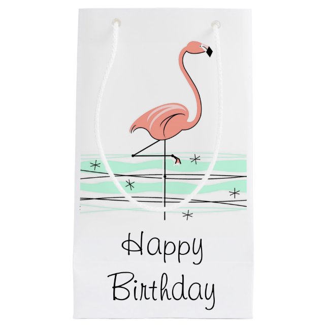 Flamingo Ocean Grattis på födelsedagen liten (Framsidan)