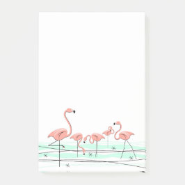 Flamingo Ocean Group post-it Block