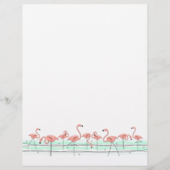 Flamingo Ocean Line letterhead (Framsida)