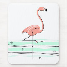Flamingo Ocean mousepad
