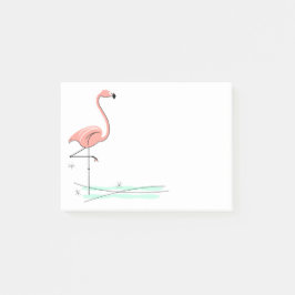 Flamingo Ocean Post-it Block
